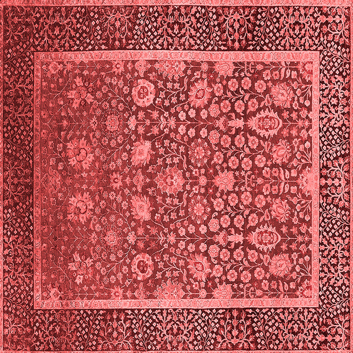Oriental Red Industrial Rug, urb1514red