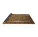 Sideview of Oriental Brown Industrial Rug, urb1514brn