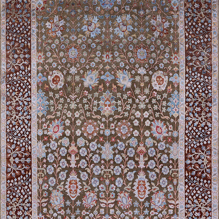 Machine Washable Industrial Modern Red Brown Rug, wshurb1514