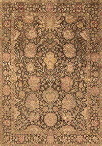 Oriental Brown Industrial Rug, urb1515brn