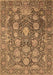 Oriental Brown Industrial Rug, urb1515brn