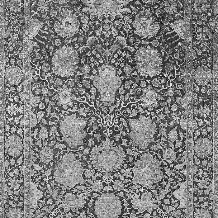 Machine Washable Oriental Gray Industrial Rug, wshurb1515gry