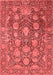 Oriental Red Industrial Area Rugs