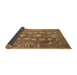 Sideview of Oriental Brown Industrial Rug, urb1515brn