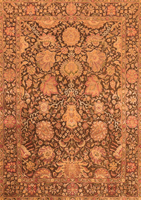 Oriental Orange Industrial Rug, urb1515org