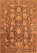 Oriental Orange Industrial Rug, urb1515org