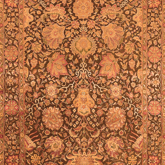 Oriental Orange Industrial Rug, urb1515org