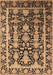 Oriental Brown Industrial Rug, urb1516brn