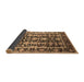 Sideview of Oriental Brown Industrial Rug, urb1516brn