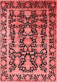 Oriental Red Industrial Rug, urb1516red