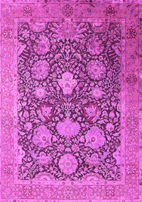 Oriental Pink Industrial Rug, urb1517pnk