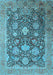 Oriental Light Blue Industrial Rug, urb1517lblu