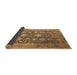 Sideview of Oriental Brown Industrial Rug, urb1517brn