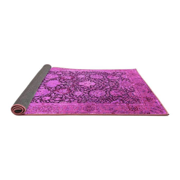 Sideview of Oriental Pink Industrial Rug, urb1517pnk