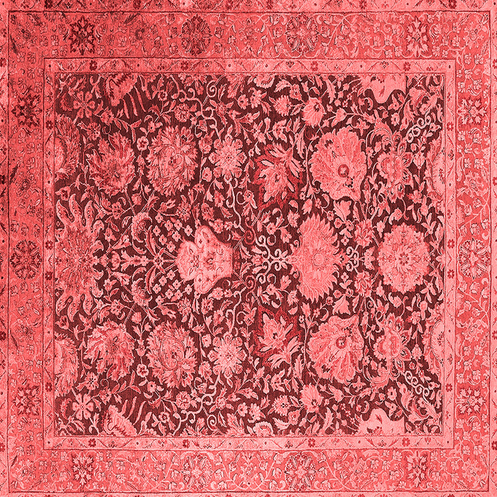 Oriental Red Industrial Rug, urb1517red