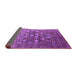 Sideview of Oriental Purple Industrial Rug, urb1518pur