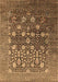 Oriental Brown Industrial Rug, urb1518brn