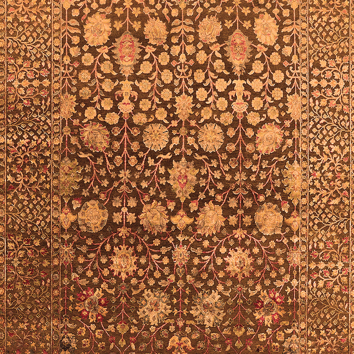 Oriental Orange Industrial Rug, urb1518org