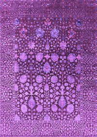 Oriental Purple Industrial Rug, urb1518pur