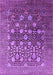 Oriental Purple Industrial Rug, urb1518pur