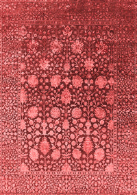 Oriental Red Industrial Rug, urb1518red