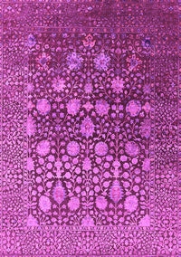 Oriental Pink Industrial Rug, urb1518pnk