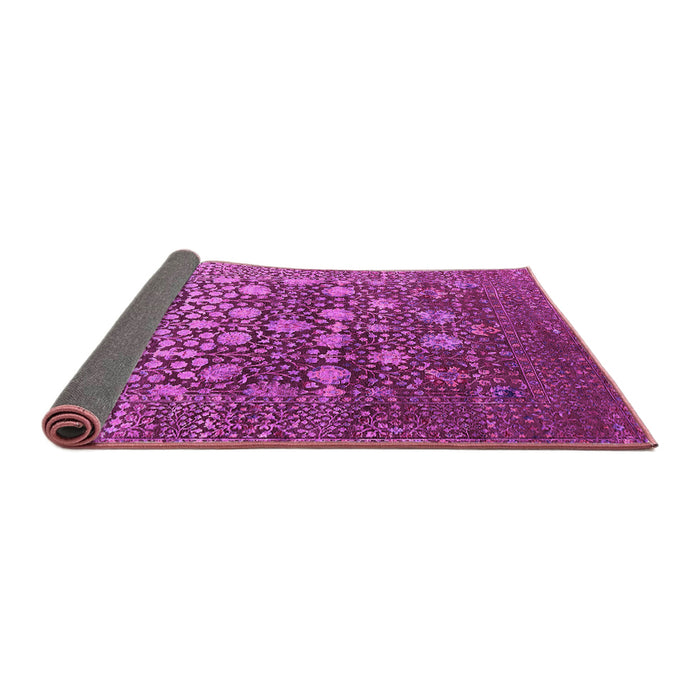 Sideview of Oriental Pink Industrial Rug, urb1518pnk