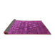 Sideview of Oriental Pink Industrial Rug, urb1518pnk