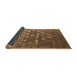 Sideview of Oriental Brown Industrial Rug, urb1518brn