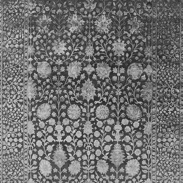 Oriental Gray Industrial Rug, urb1518gry