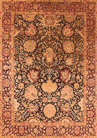 Oriental Orange Industrial Rug, urb1519org