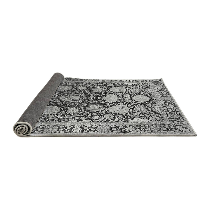 Sideview of Oriental Gray Industrial Rug, urb1519gry