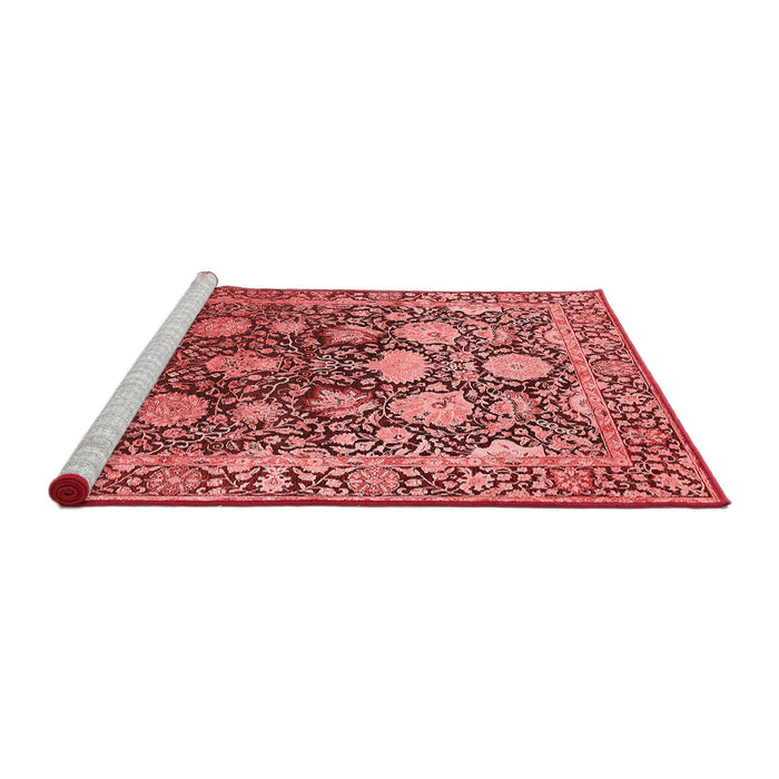 Industrial Red Washable Rugs