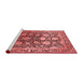 Industrial Red Washable Rugs