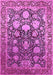 Oriental Pink Industrial Rug, urb1519pnk