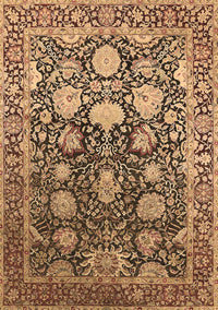 Oriental Brown Industrial Rug, urb1519brn