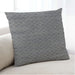Lifestyle Image of Mid-Century Modern Urban Square Gray Throw Pillow, 18 inch by 18 inch, pwurb151
