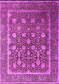 Oriental Pink Industrial Rug, urb1520pnk