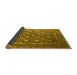 Sideview of Oriental Yellow Industrial Rug, urb1520yw