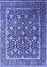 Oriental Blue Industrial Rug, urb1520blu