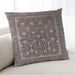 Lifestyle Image of Mid-Century Modern Urban Square Silver Pink Throw Pillow, 18 inch by 18 inch, pwurb1520