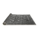 Sideview of Oriental Gray Industrial Rug, urb1520gry