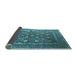 Sideview of Oriental Light Blue Industrial Rug, urb1520lblu