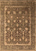 Oriental Brown Industrial Rug, urb1520brn