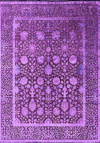 Oriental Purple Industrial Rug, urb1520pur