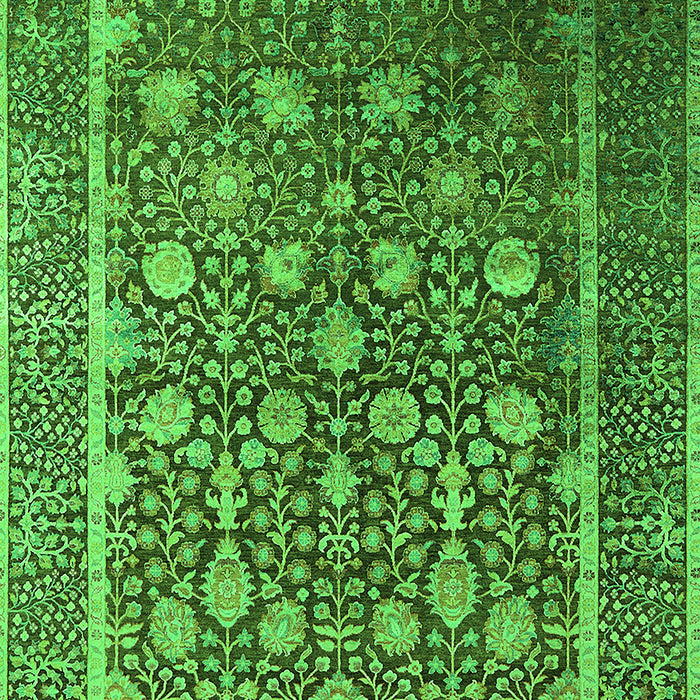 Oriental Green Industrial Rug, urb1520grn
