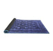 Sideview of Oriental Blue Industrial Rug, urb1520blu