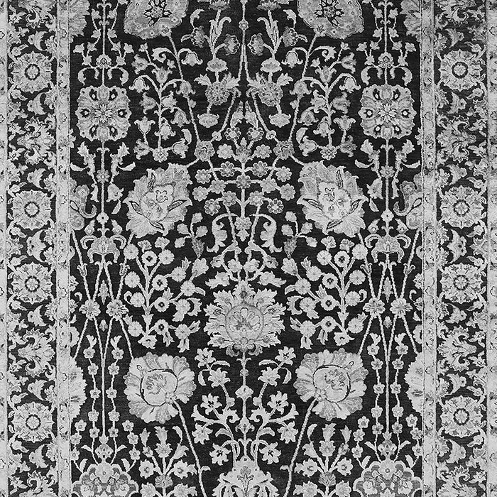 Oriental Gray Industrial Rug, urb1521gry