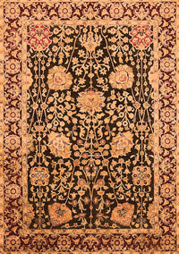 Oriental Orange Industrial Rug, urb1521org