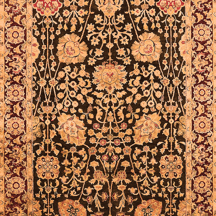 Oriental Orange Industrial Rug, urb1521org
